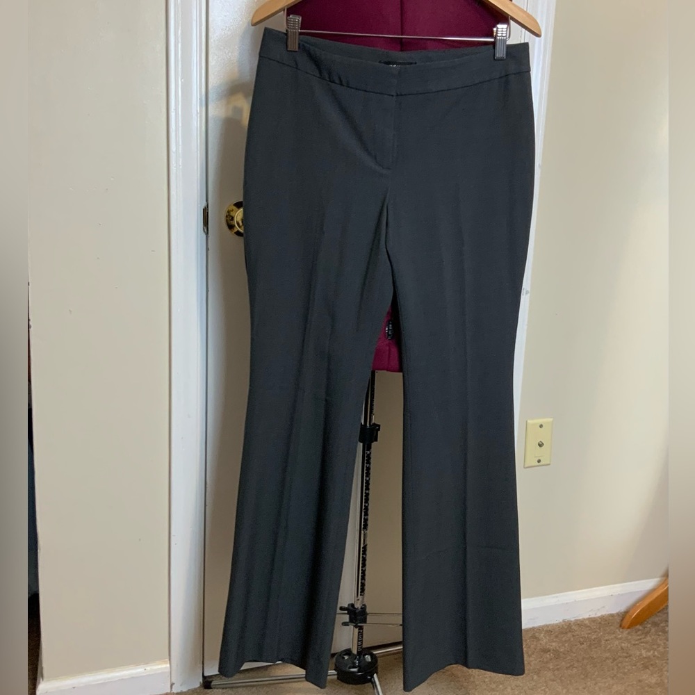 Like New Nine West The Modern Gray dressy Trousers wide leg